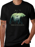 Bear & Forest Graphic Tee - Planet B