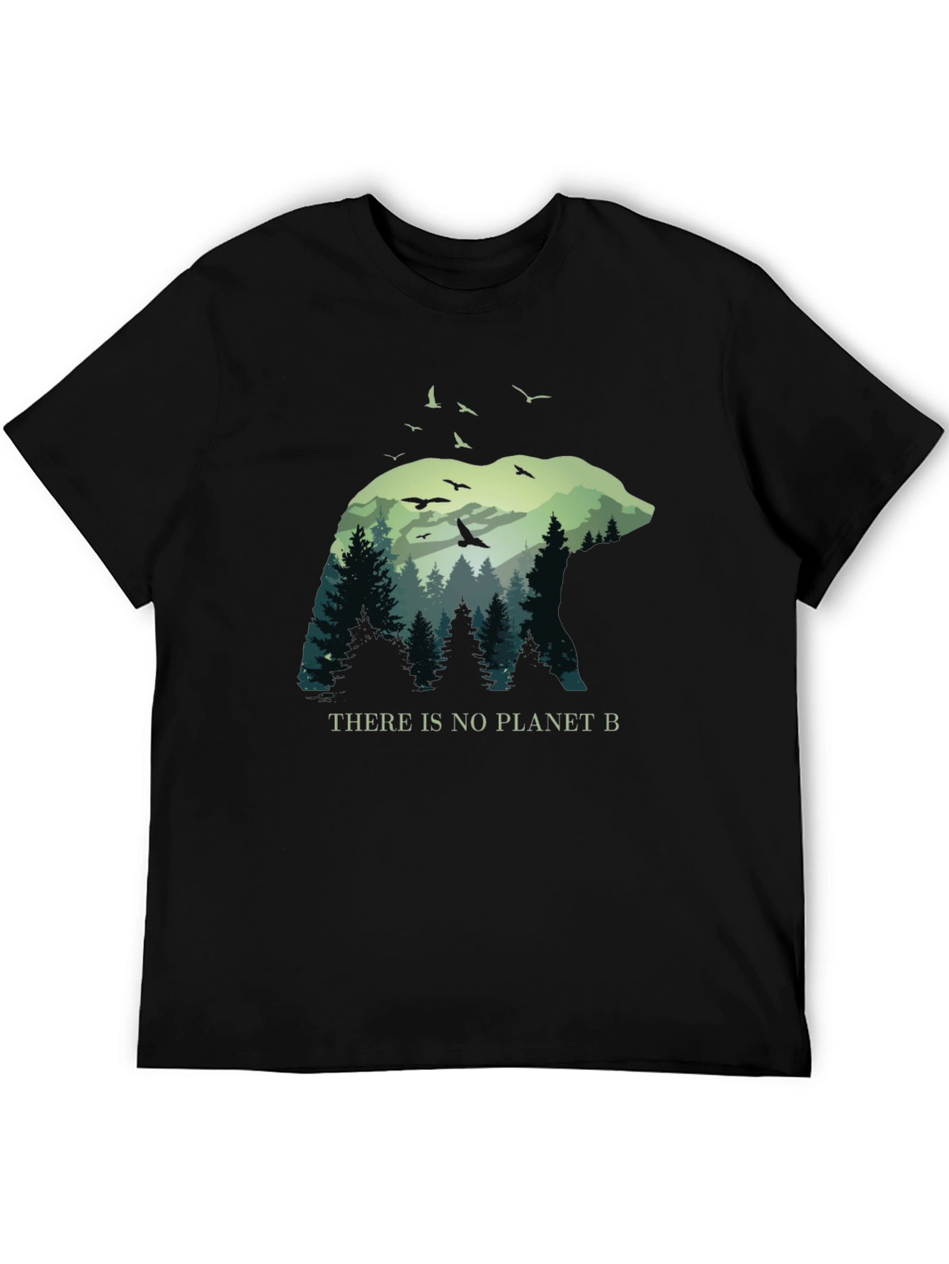 Bear & Forest Graphic Tee - Planet B