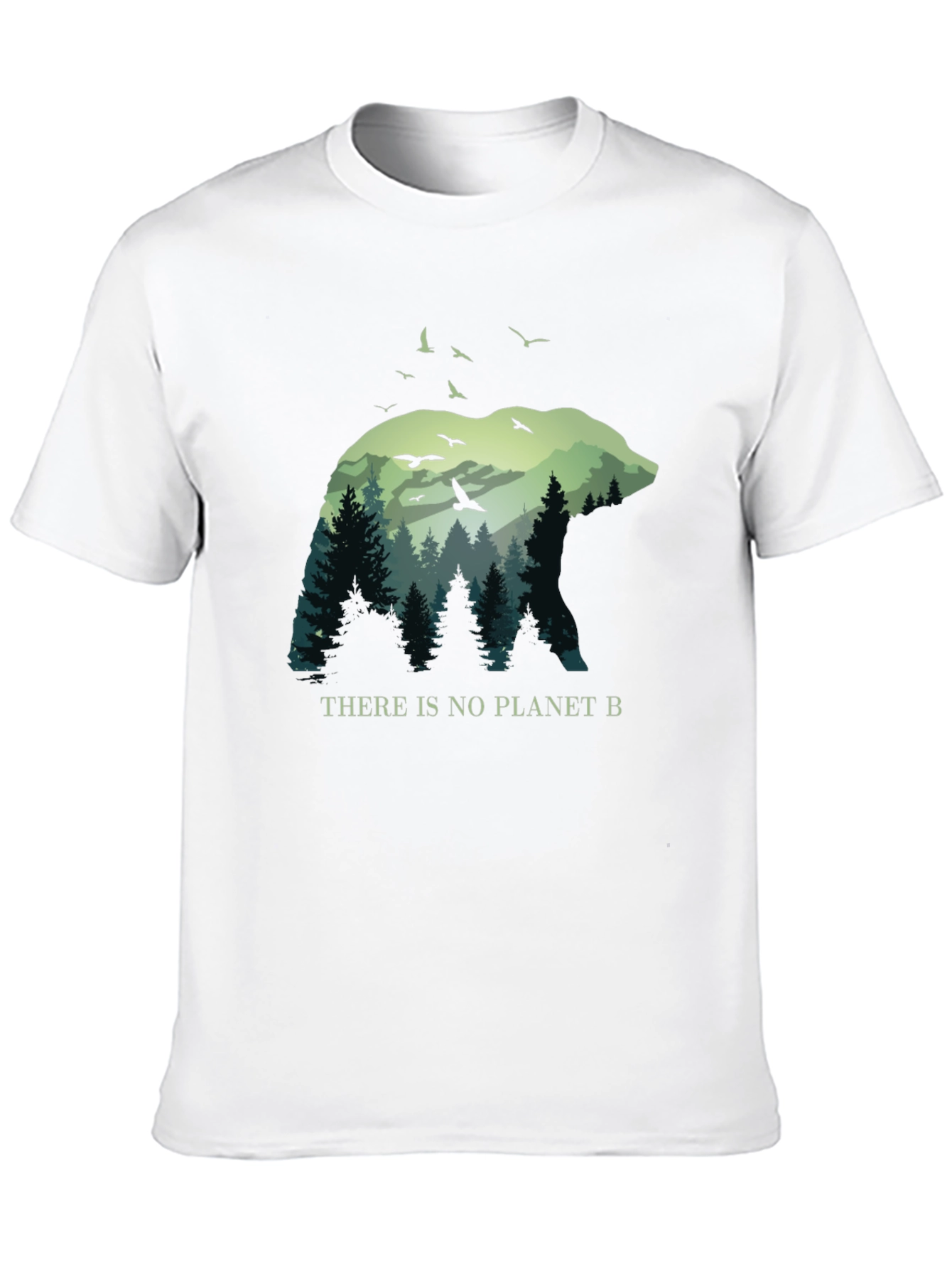 Bear & Forest Graphic Tee - Planet B