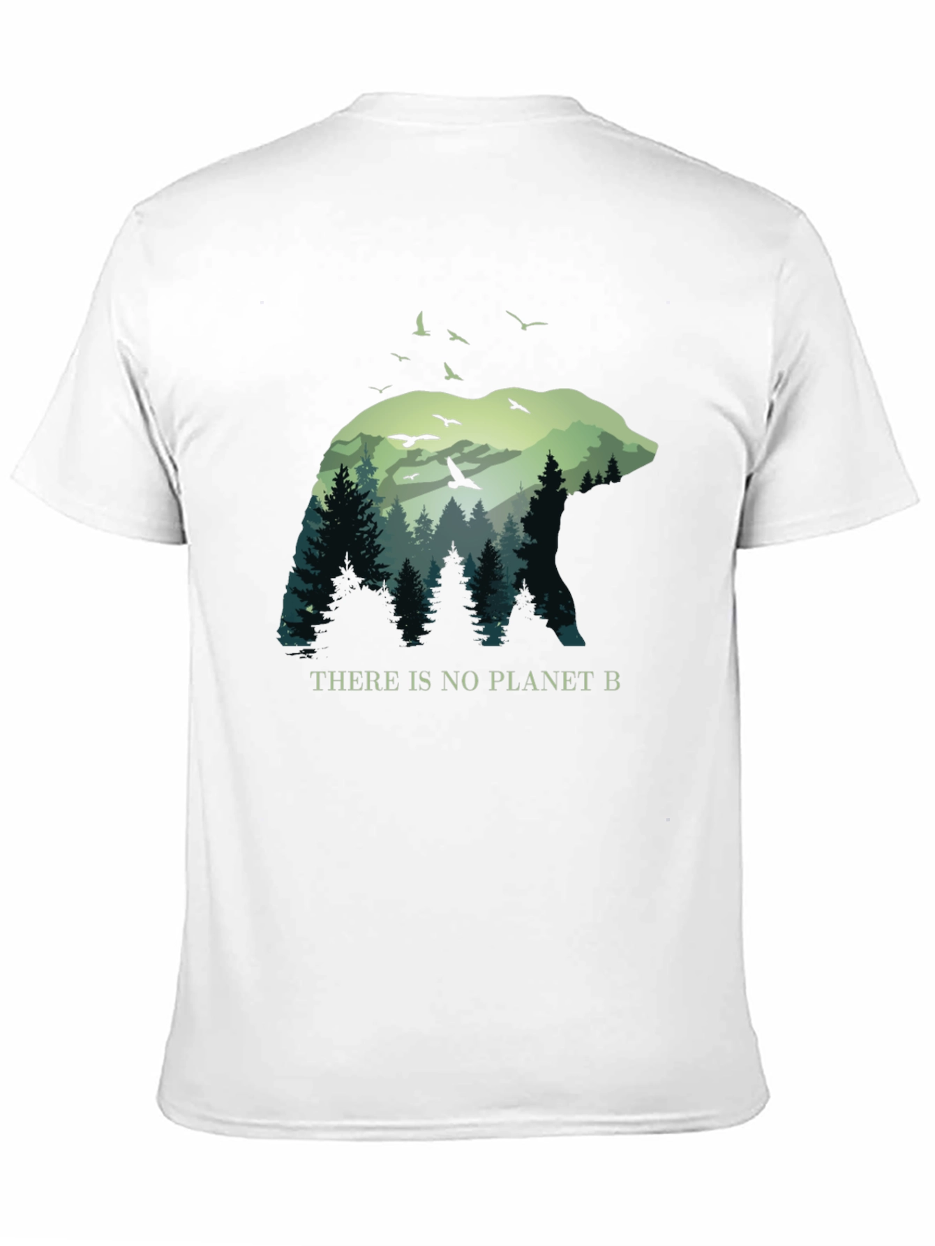 Bear & Forest Graphic Tee - Planet B