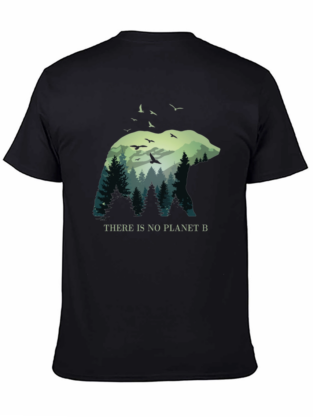 Bear & Forest Graphic Tee - Planet B