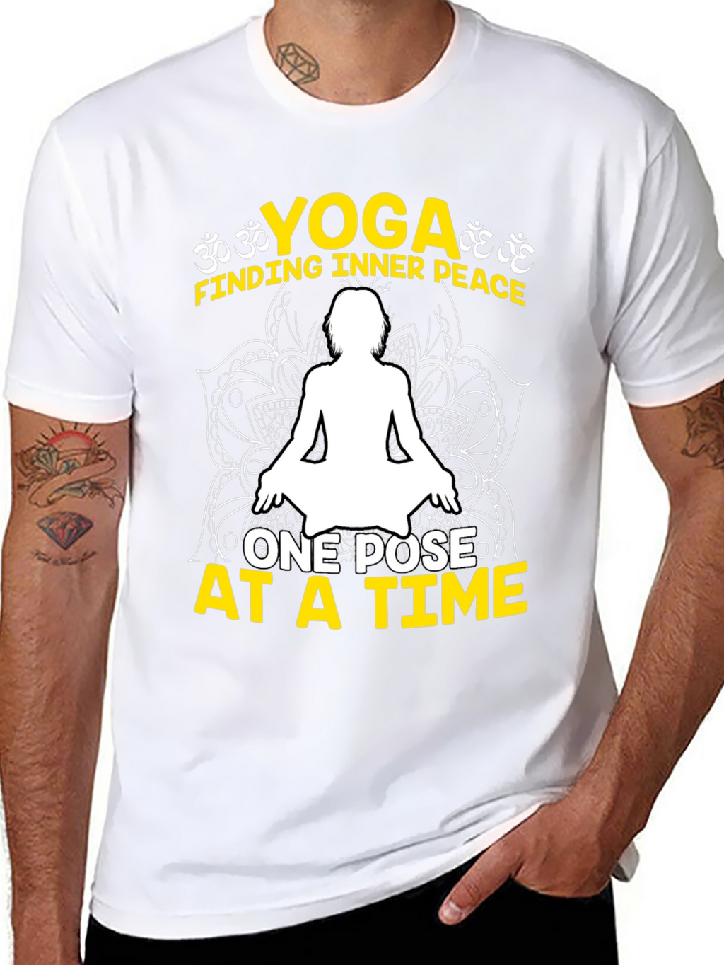 Yoga Inner Peace Graphic T-Shirt