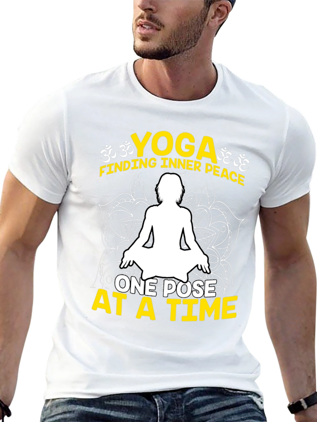 Yoga Inner Peace Graphic T-Shirt