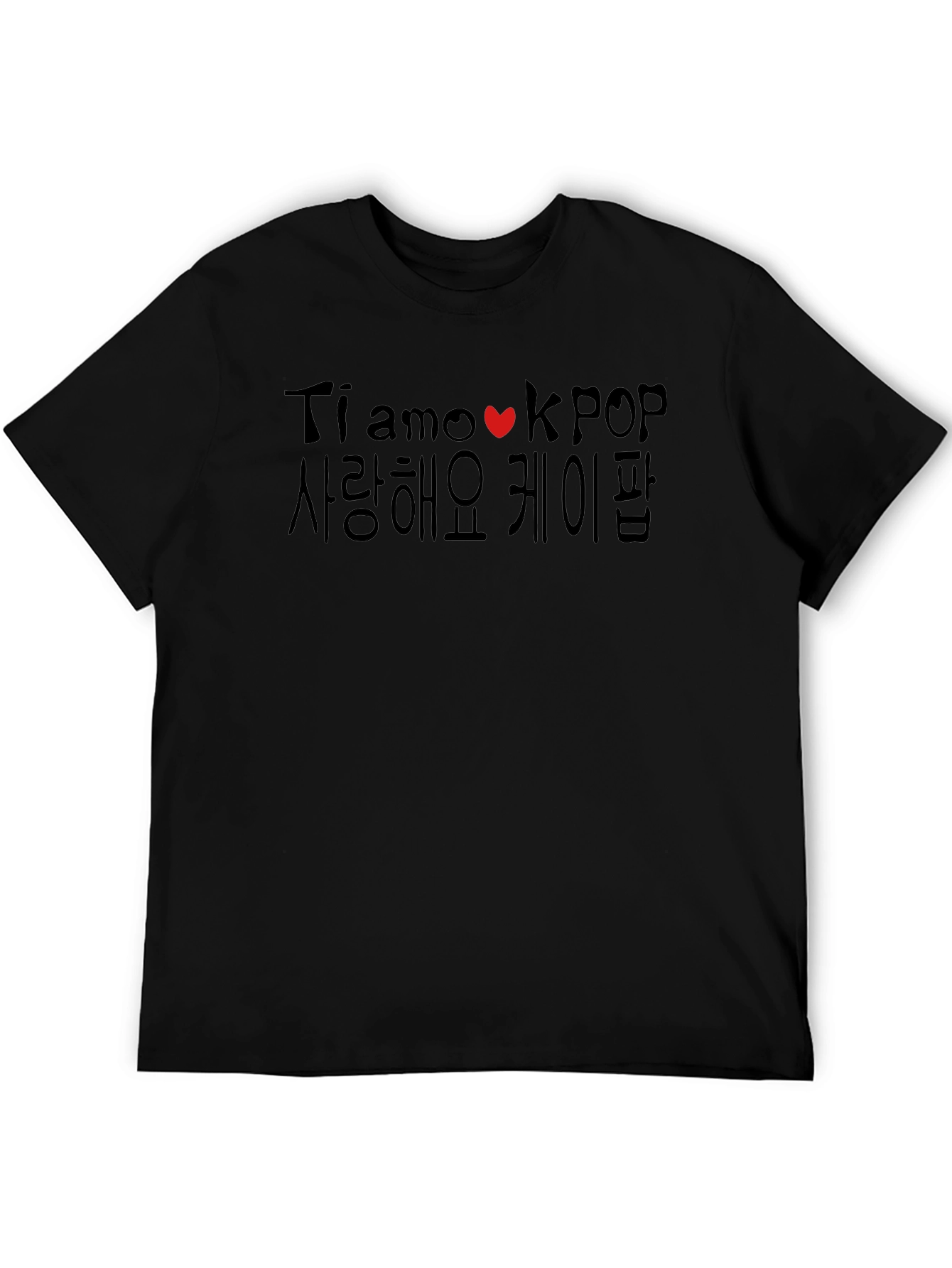 Ti Amo Kpop Graphic T-Shirt