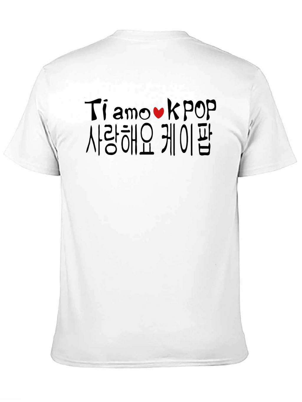 Ti Amo Kpop Graphic T-Shirt