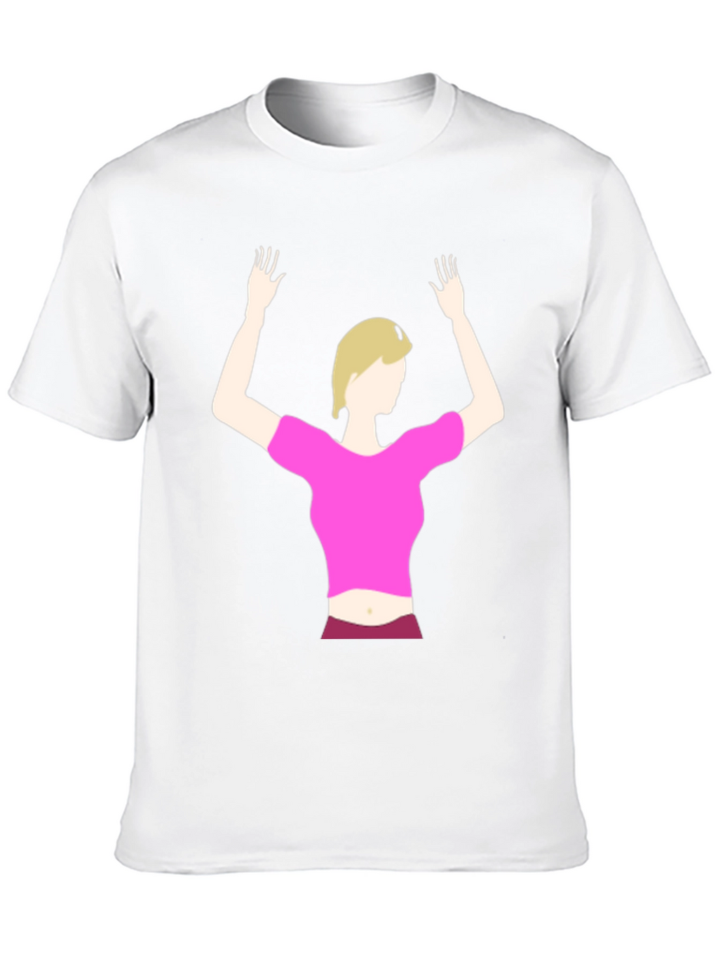 Graphic Tee - Blonde Dancer Silhouette