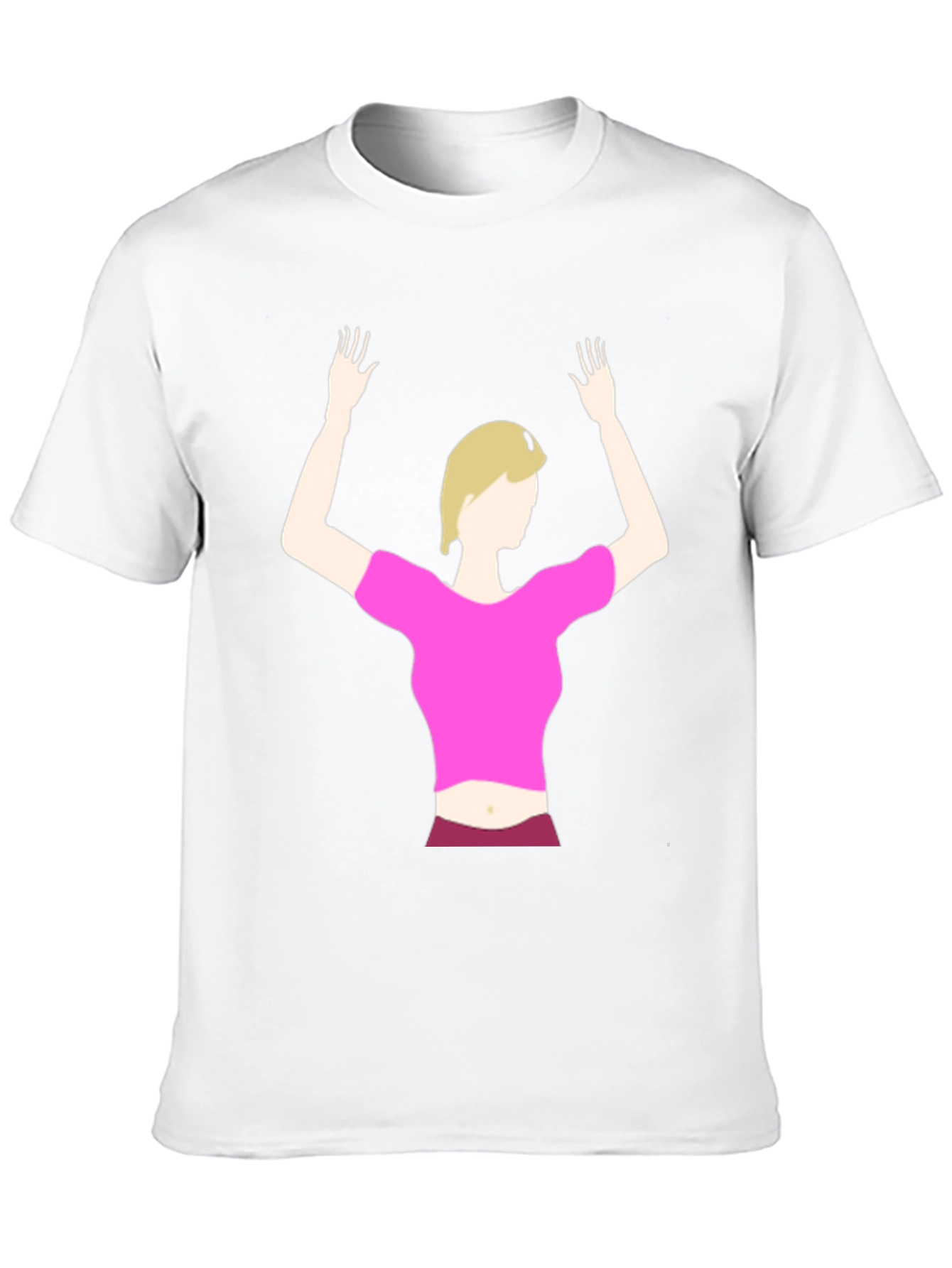 Graphic Tee - Blonde Dancer Silhouette