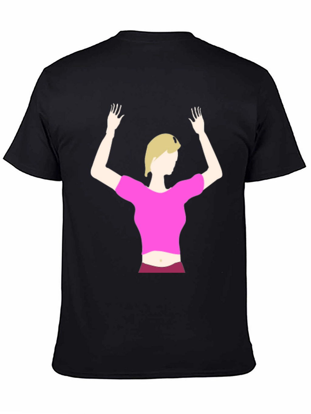 Graphic Tee - Blonde Dancer Silhouette