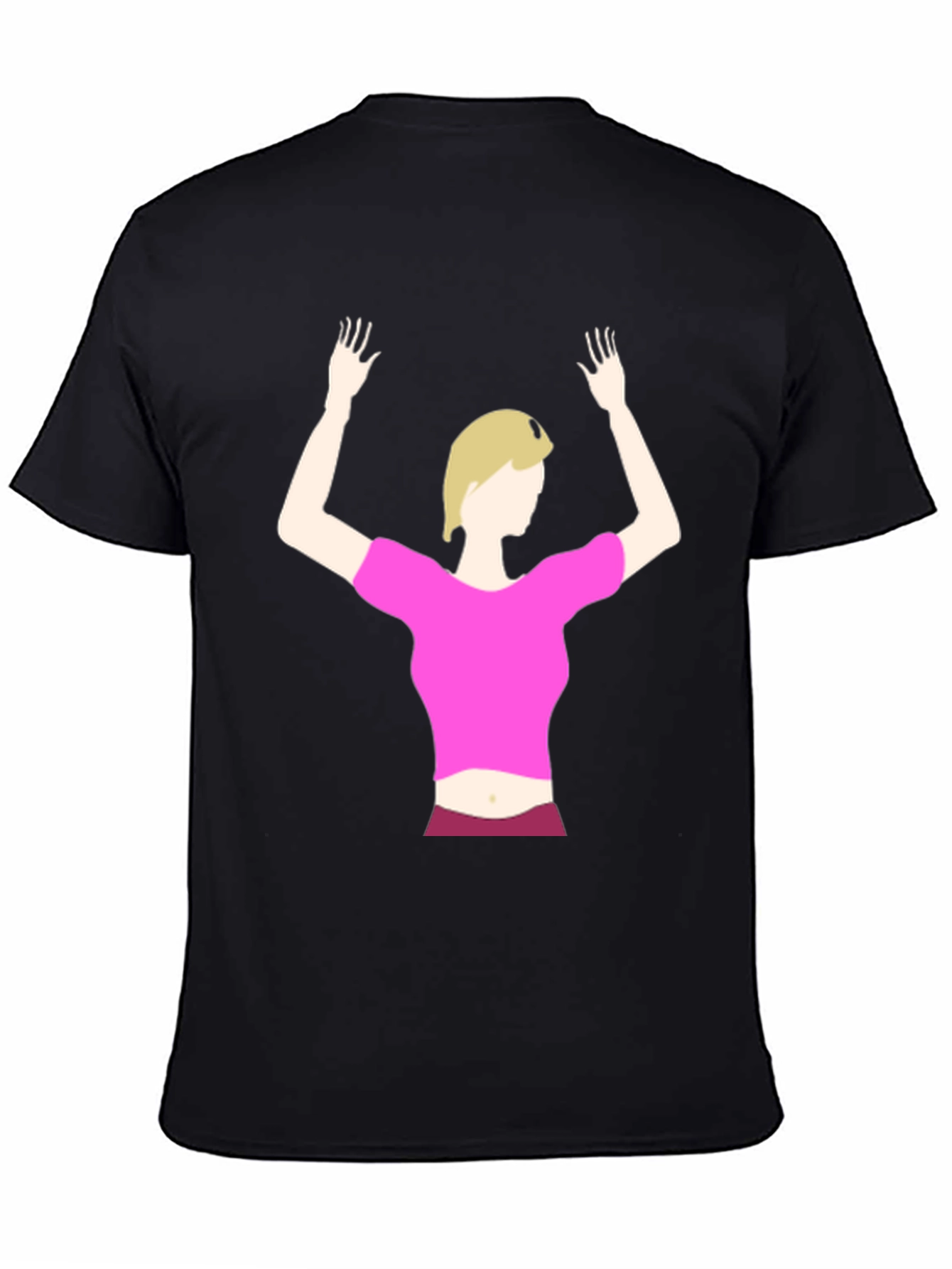 Graphic Tee - Blonde Dancer Silhouette