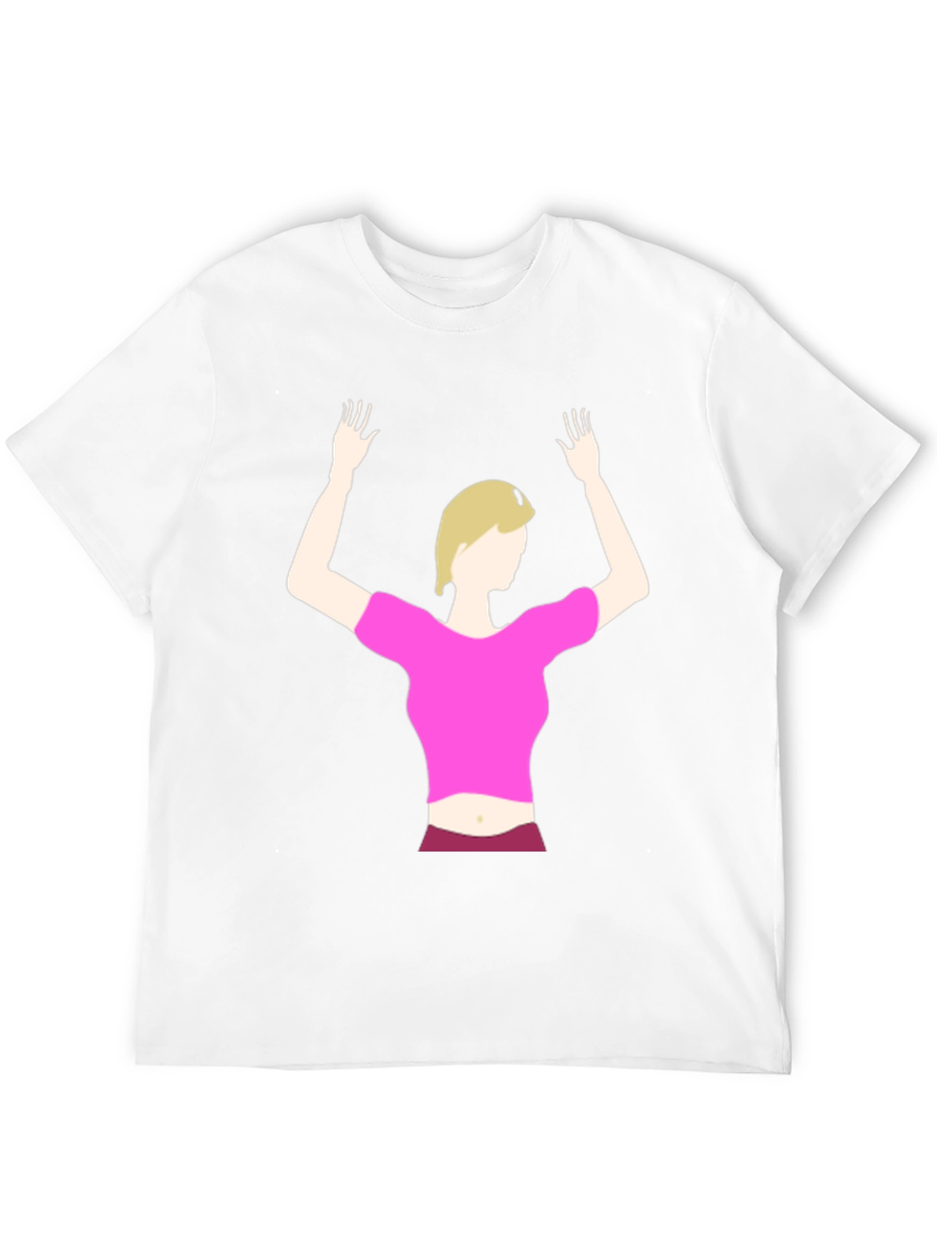 Graphic Tee - Blonde Dancer Silhouette