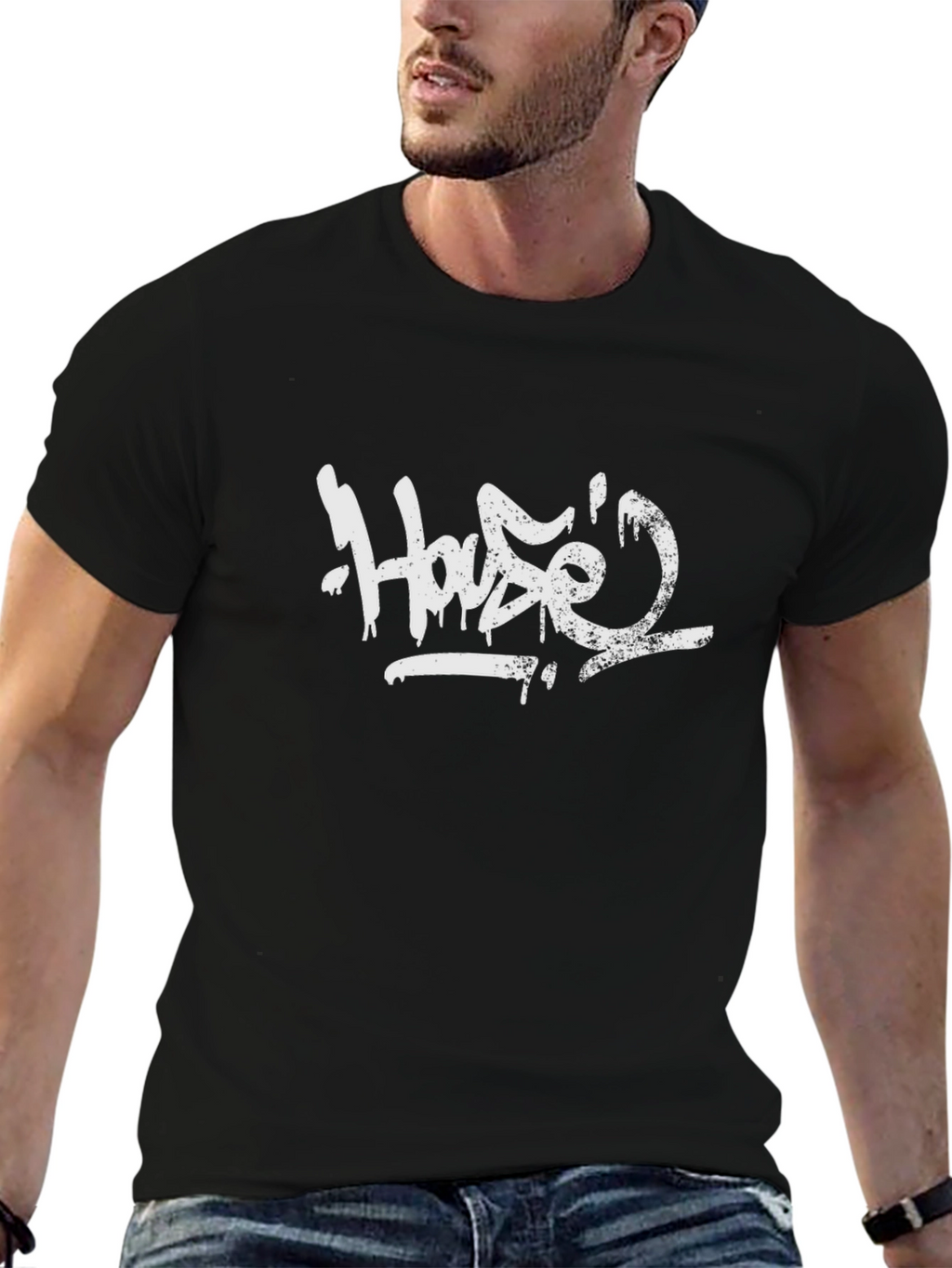Housed Black T-Shirt - Urban Streetwear