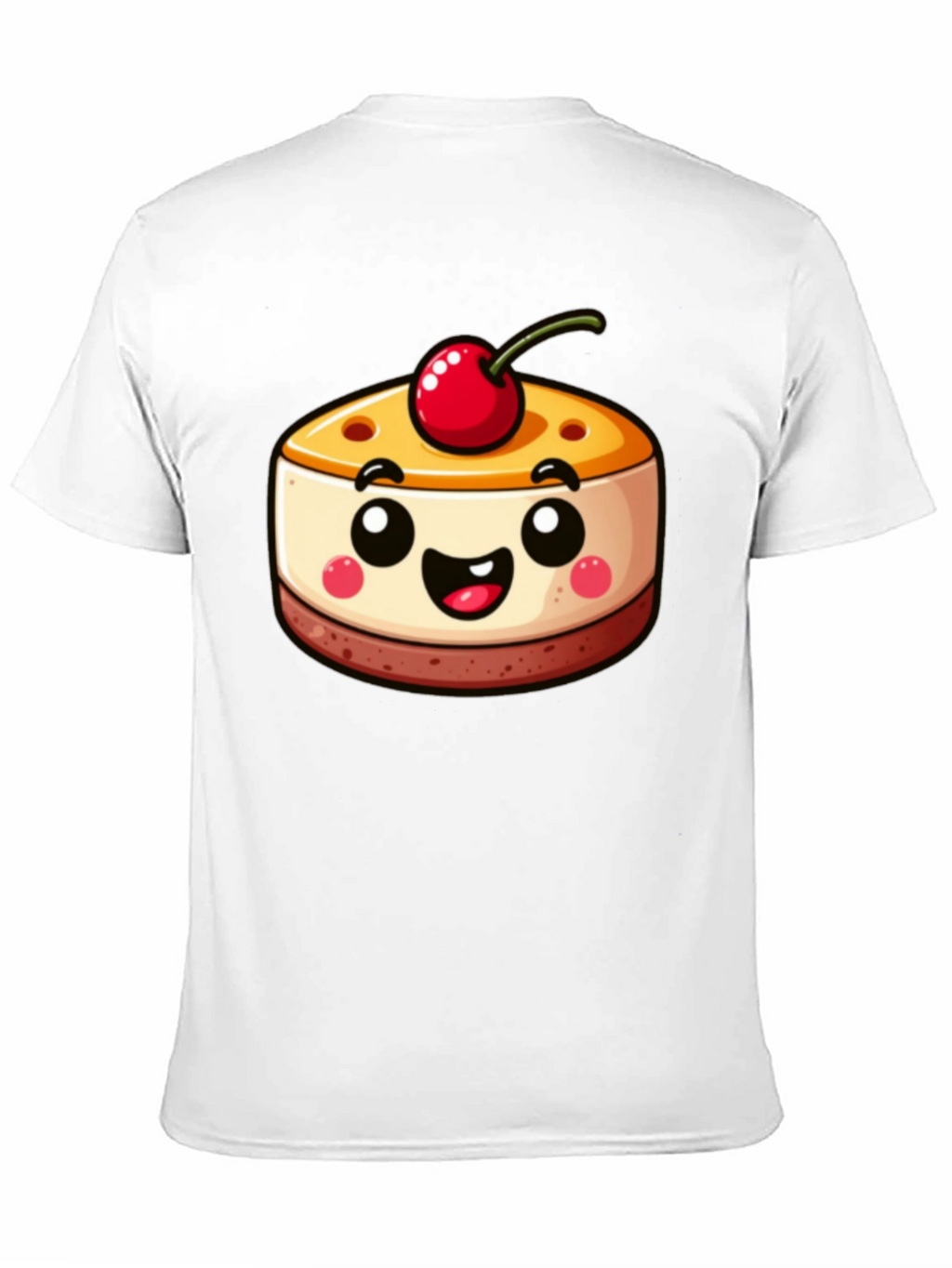 Cute Dessert Graphic Tee - Black Shirt