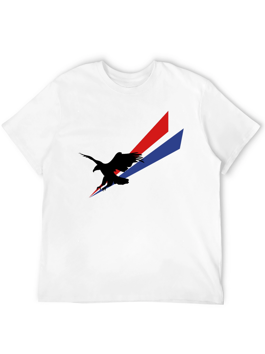 Eagle Graphic Black T-Shirt - Patriotic Style