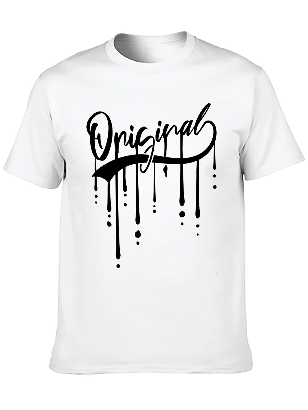 Original Black Drip Graphic Tee
