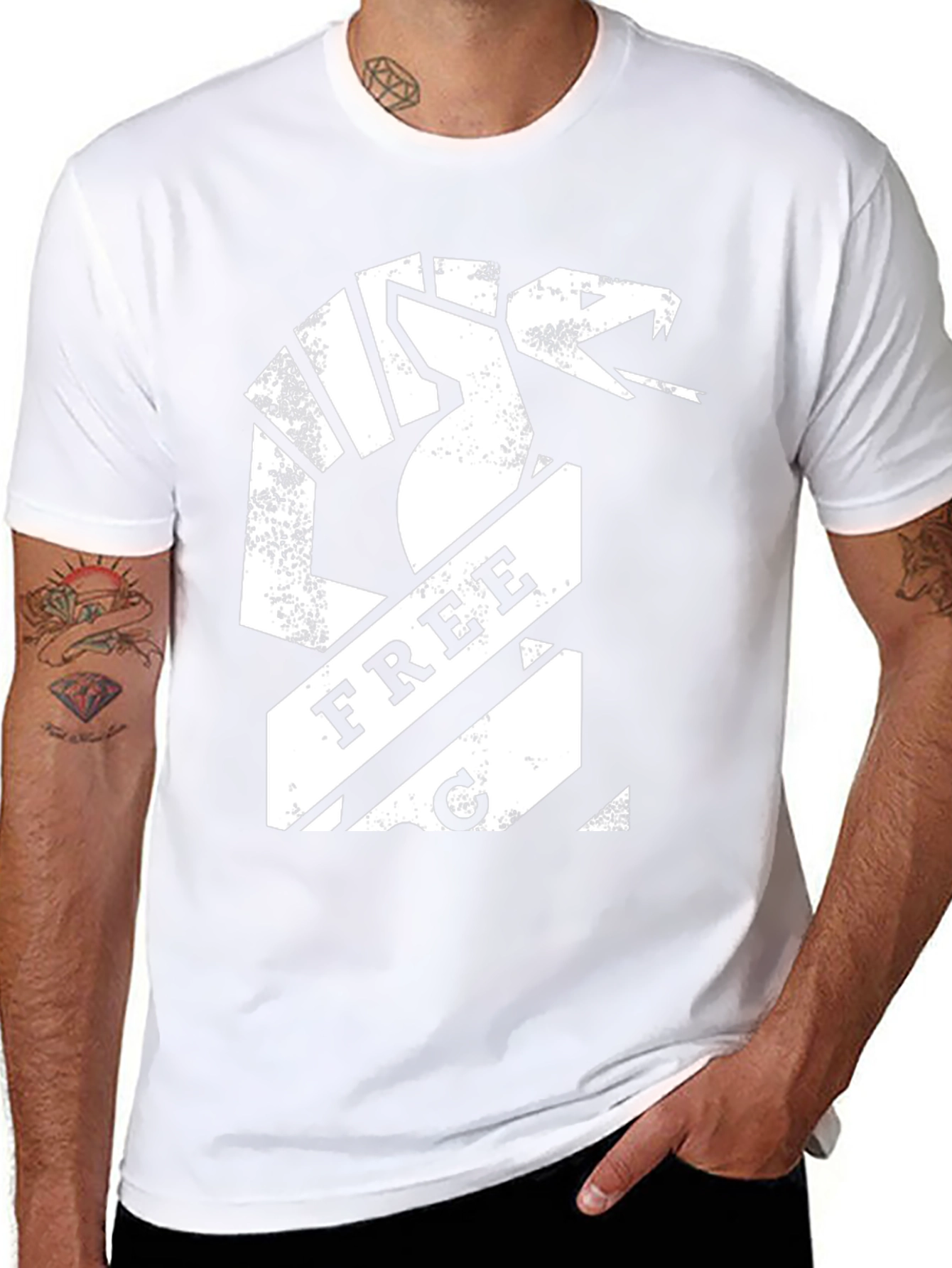 Free Cobra T-Shirt - Black Cotton Tee
