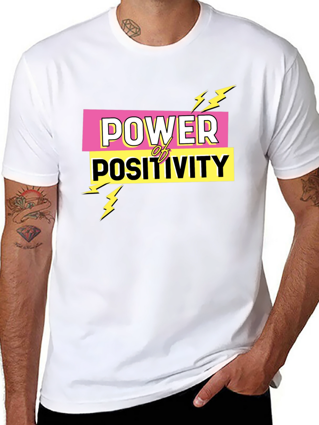 Power of Positivity Graphic Tee
