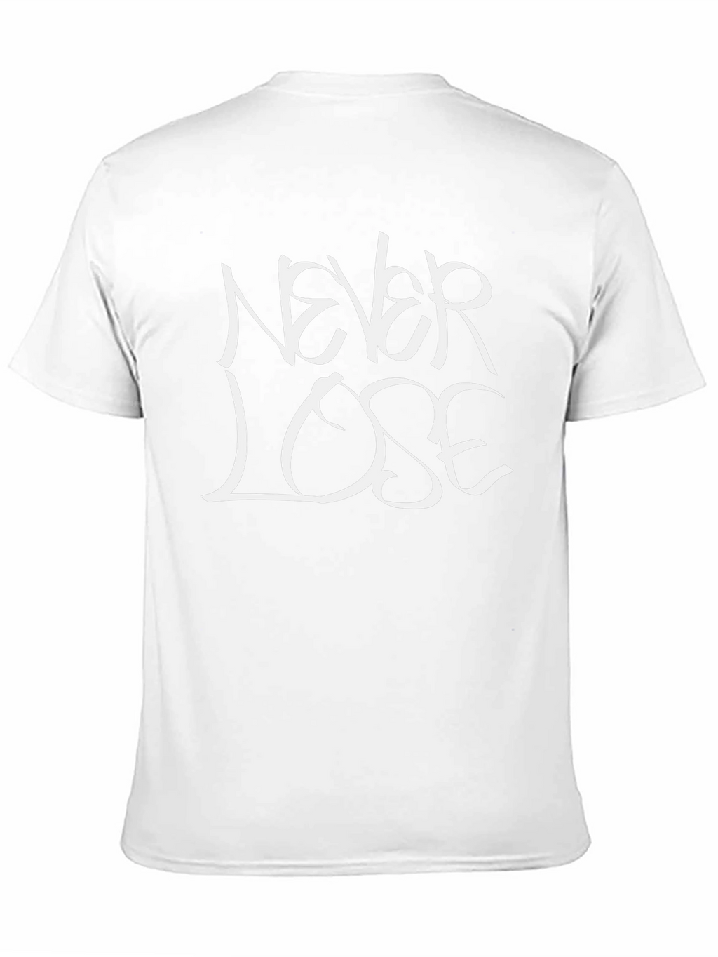 Never Lose Graphic Black T-Shirt