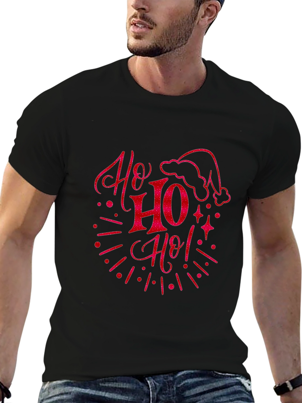 Festive Ho Ho Ho! Christmas T-Shirt