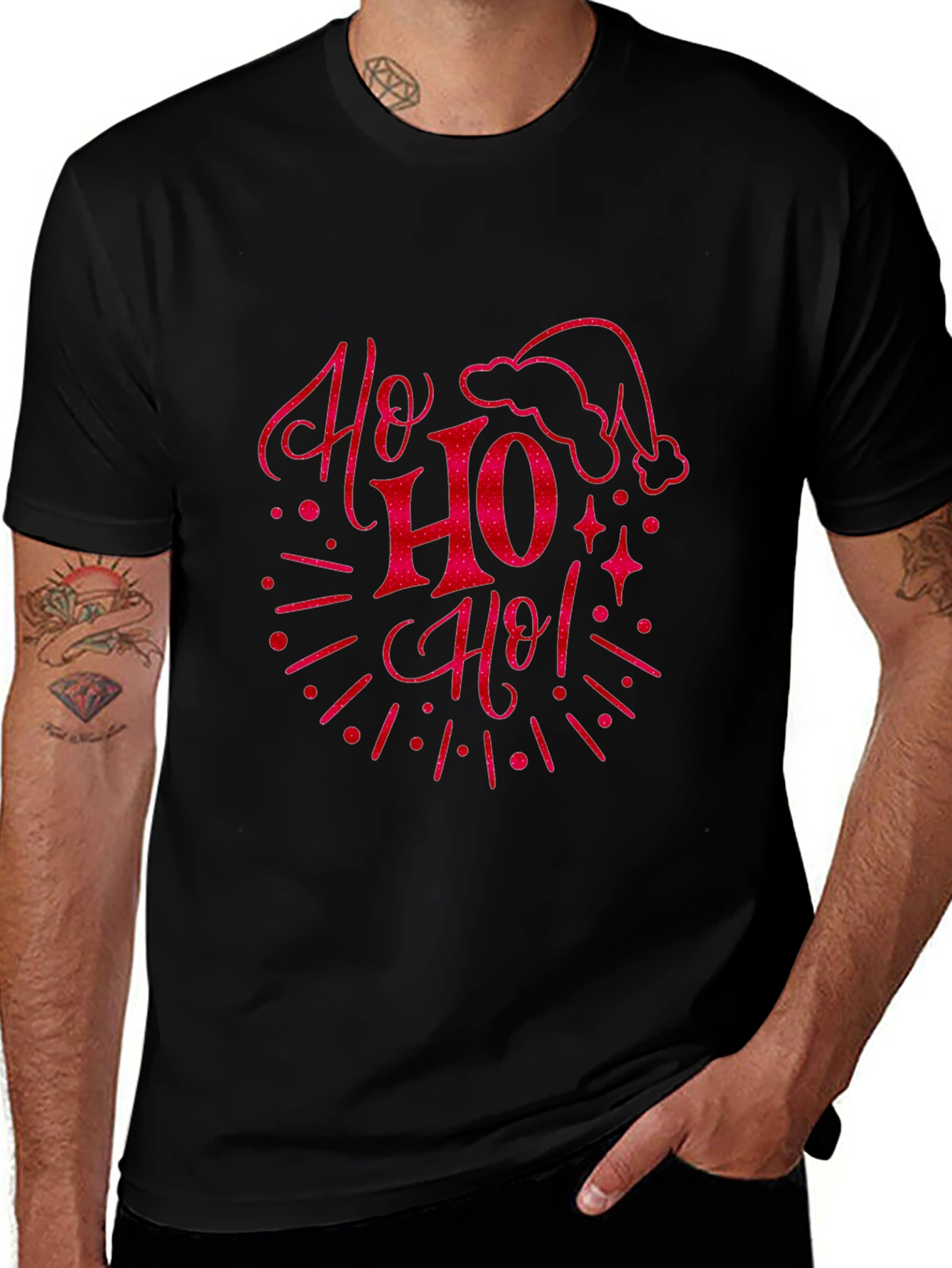 Festive Ho Ho Ho! Christmas T-Shirt