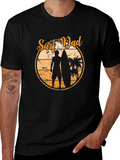 Surf Dad Graphic T-Shirt - Beach Vibes