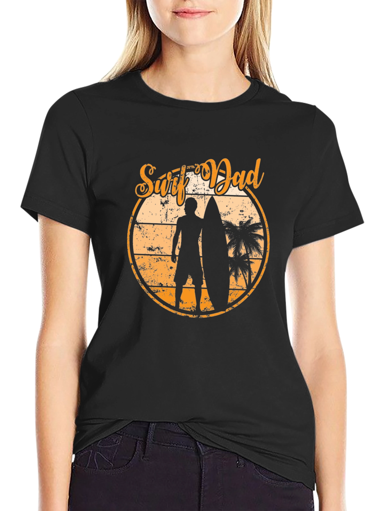 Surf Dad Graphic T-Shirt - Beach Vibes