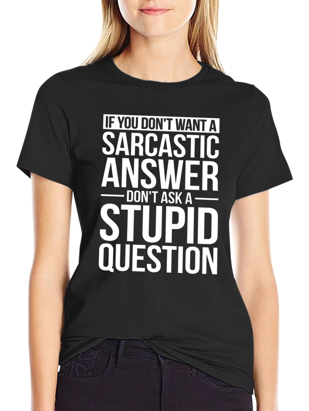 Sarcastic Answer T-Shirt - Funny Graphic Tee