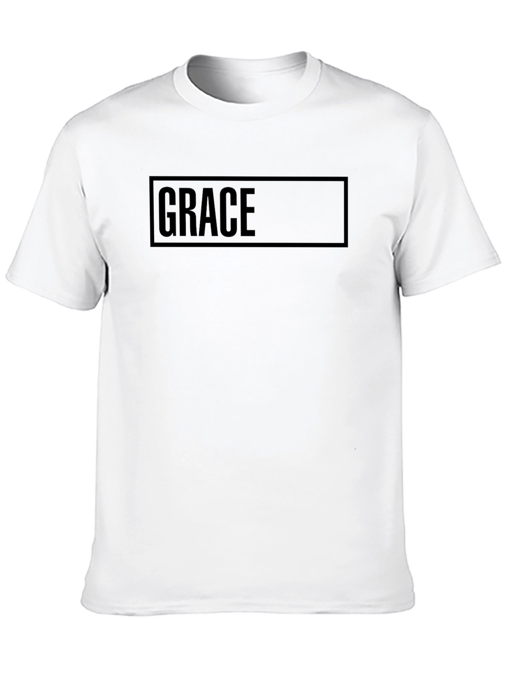 Graceful Black Graphic Tee