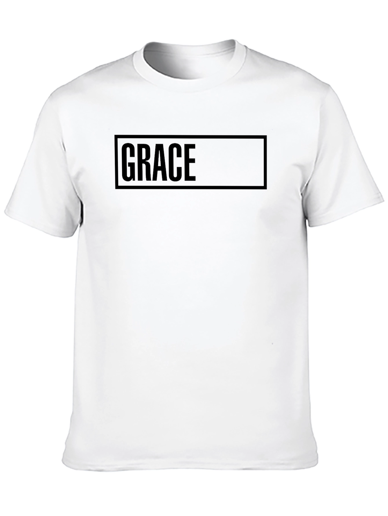 Graceful Black Graphic Tee
