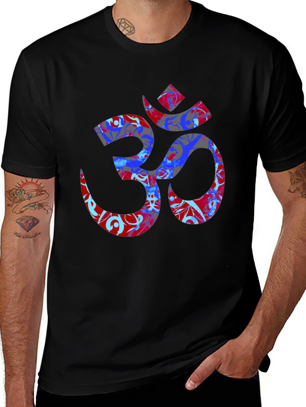Om Symbol Graphic Tee - Unique Design