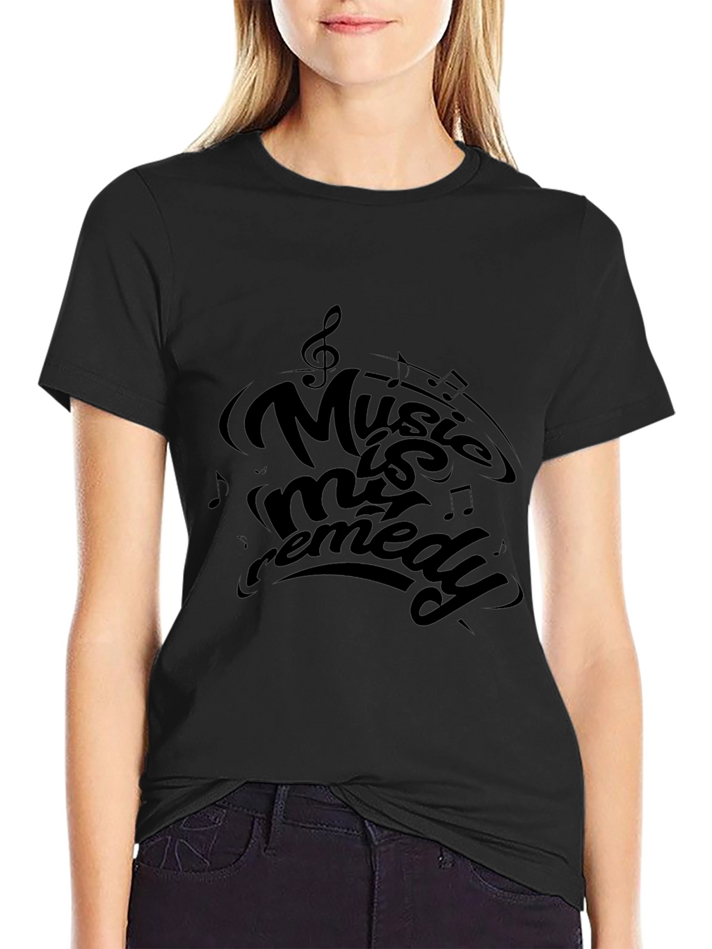 Music is My Remedy Graphic Tee