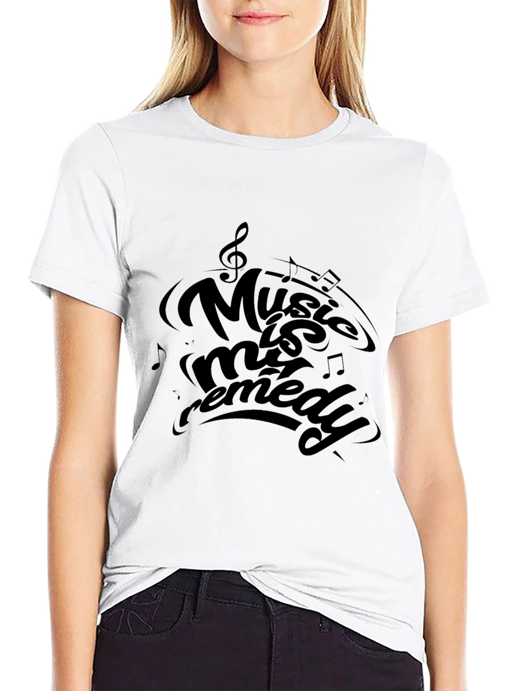 Music is My Remedy Graphic Tee