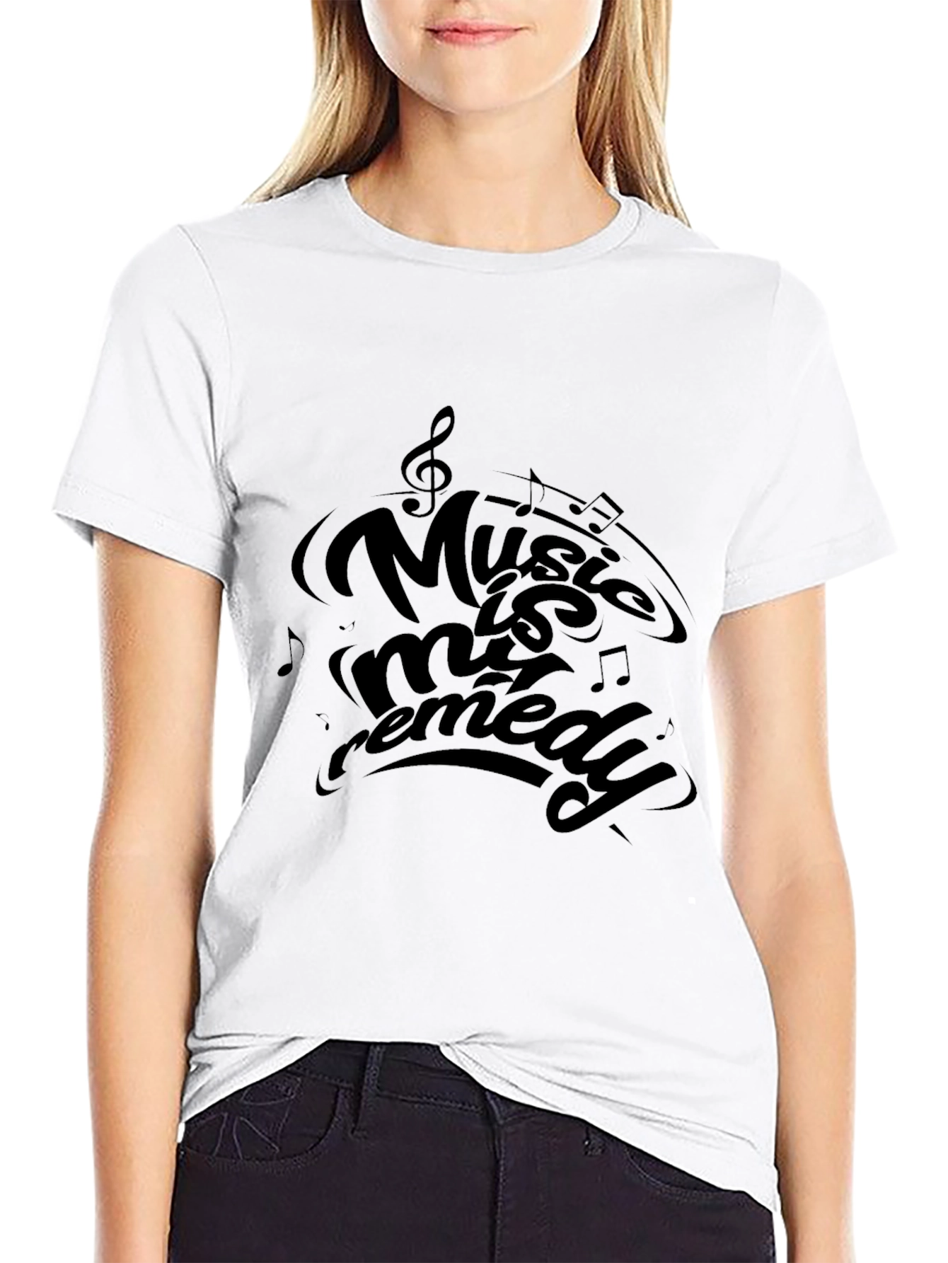 Music is My Remedy Graphic Tee