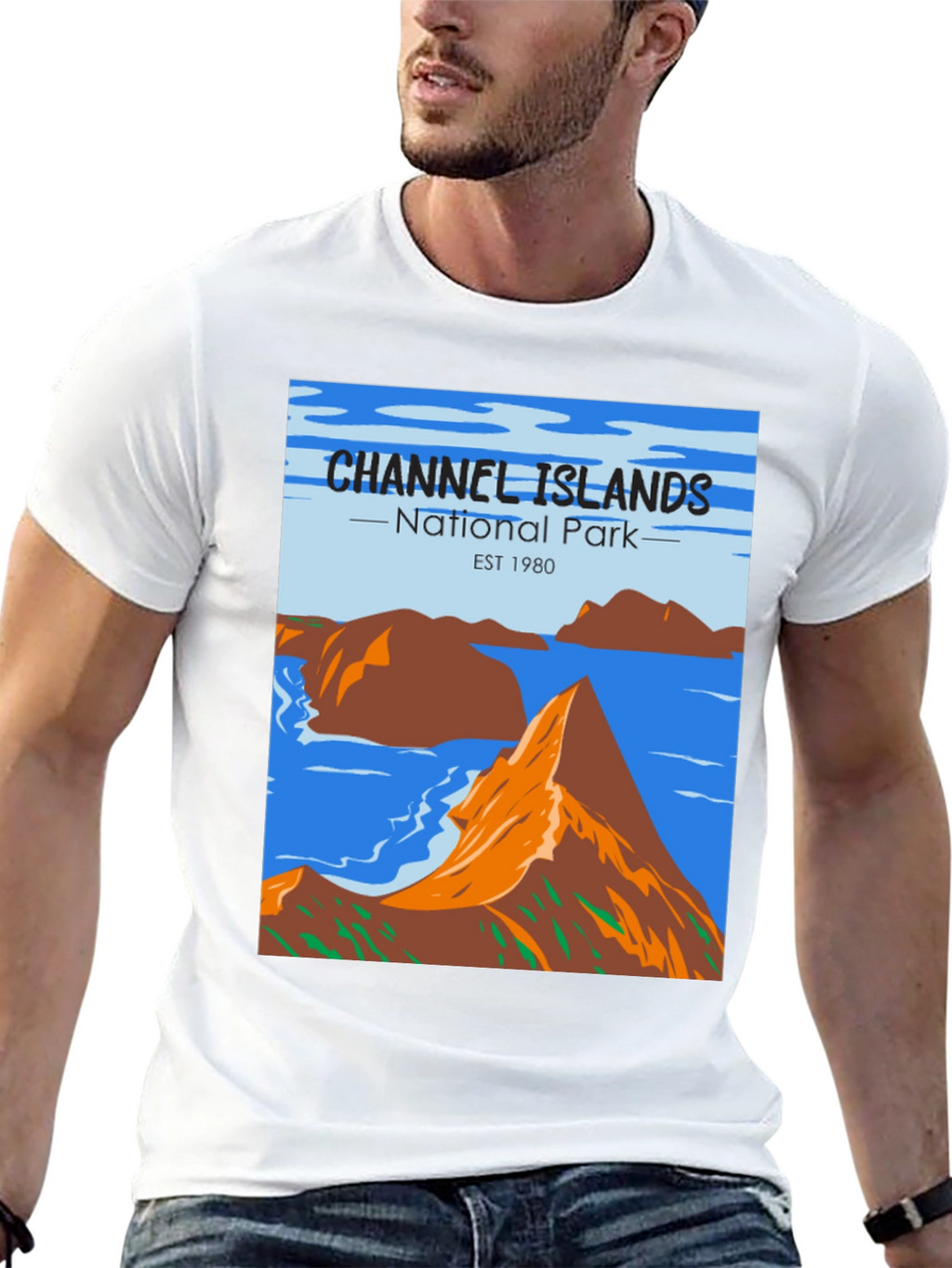 Channel Islands National Park Retro T-Shirt