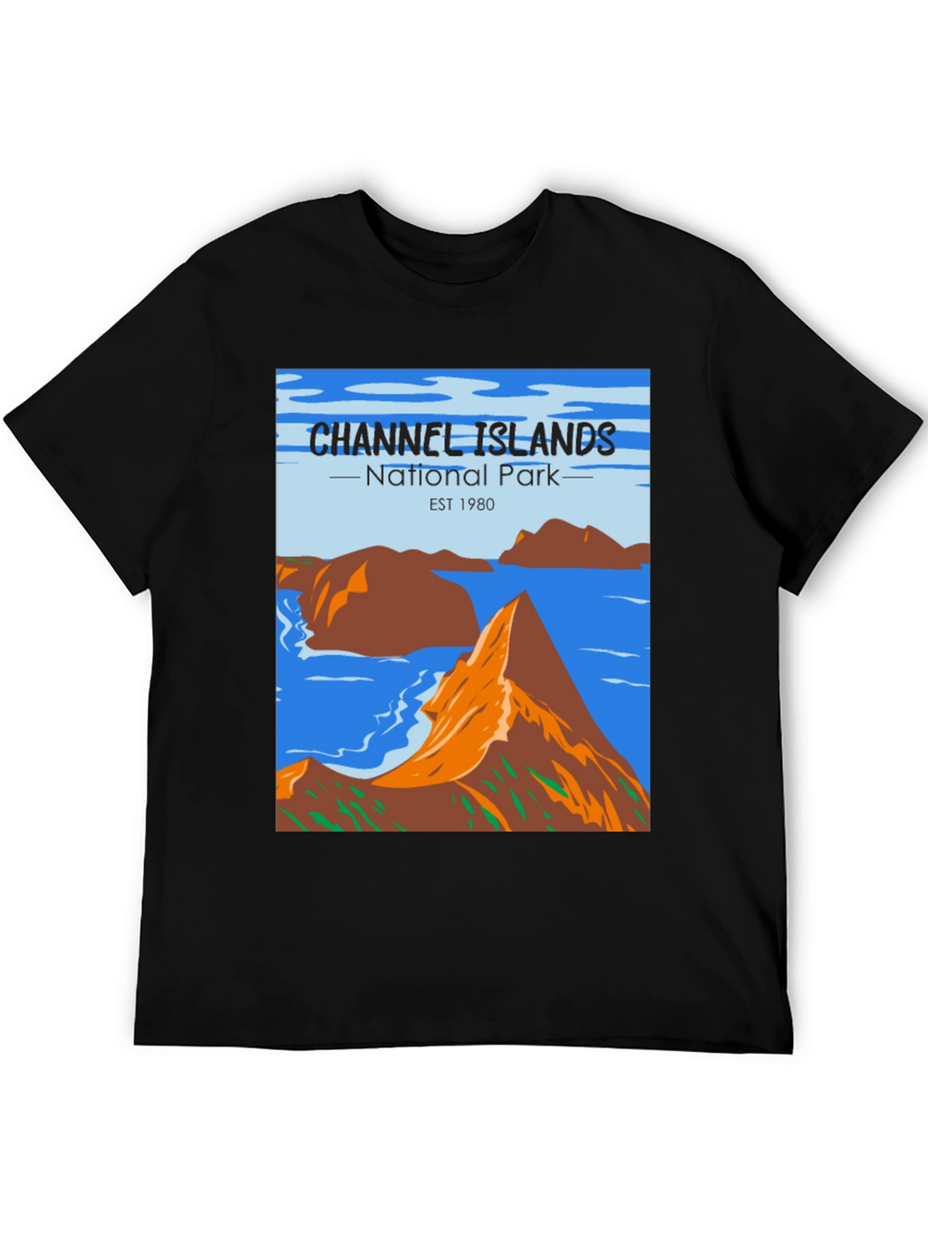 Channel Islands National Park Retro T-Shirt
