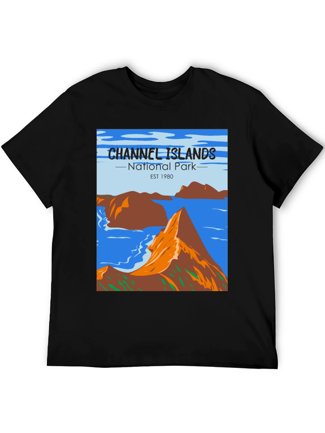 Channel Islands National Park Retro T-Shirt