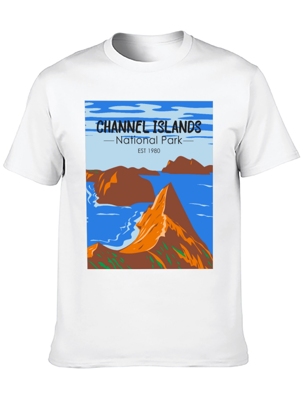 Channel Islands National Park Retro T-Shirt