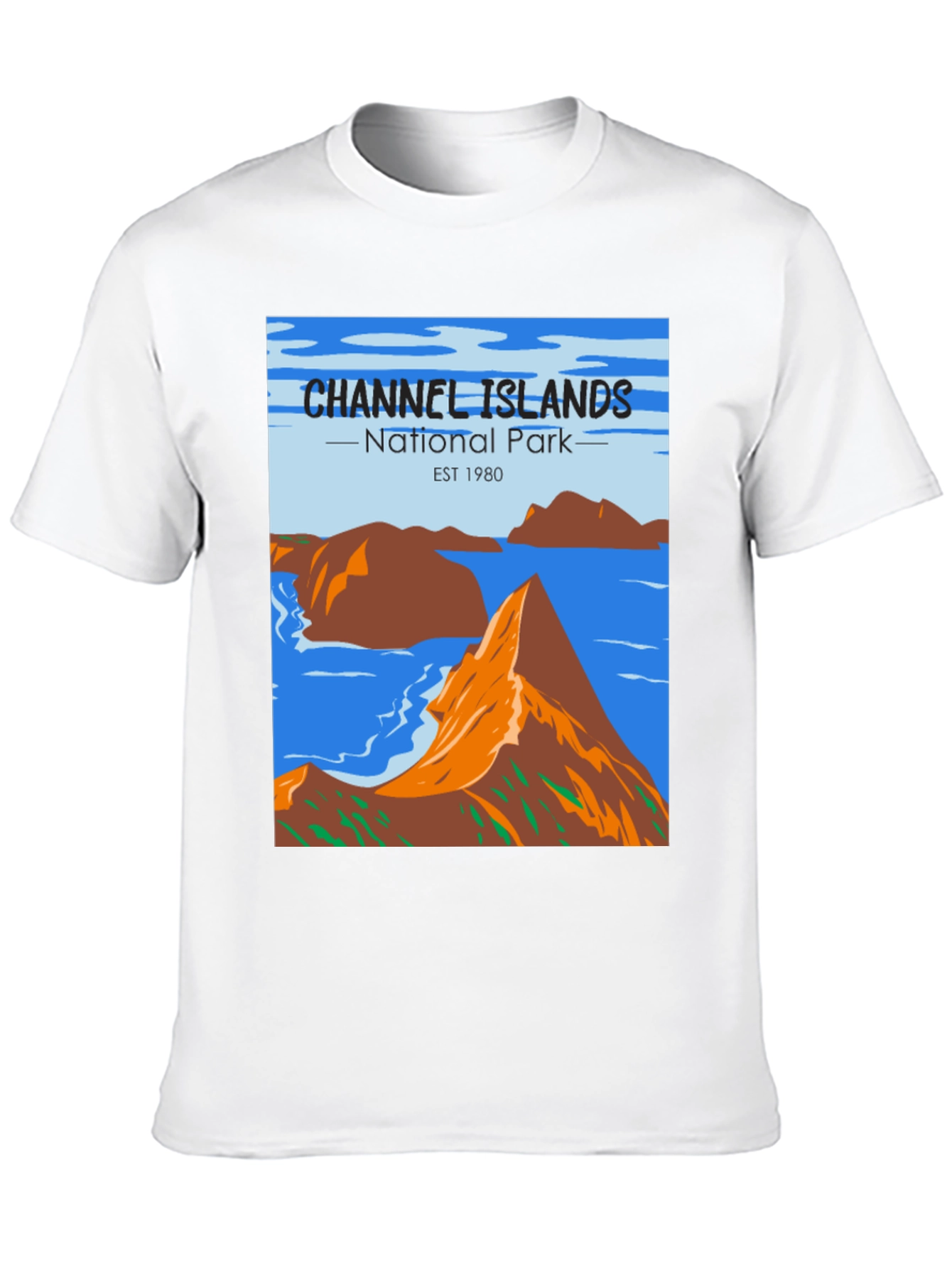 Channel Islands National Park Retro T-Shirt