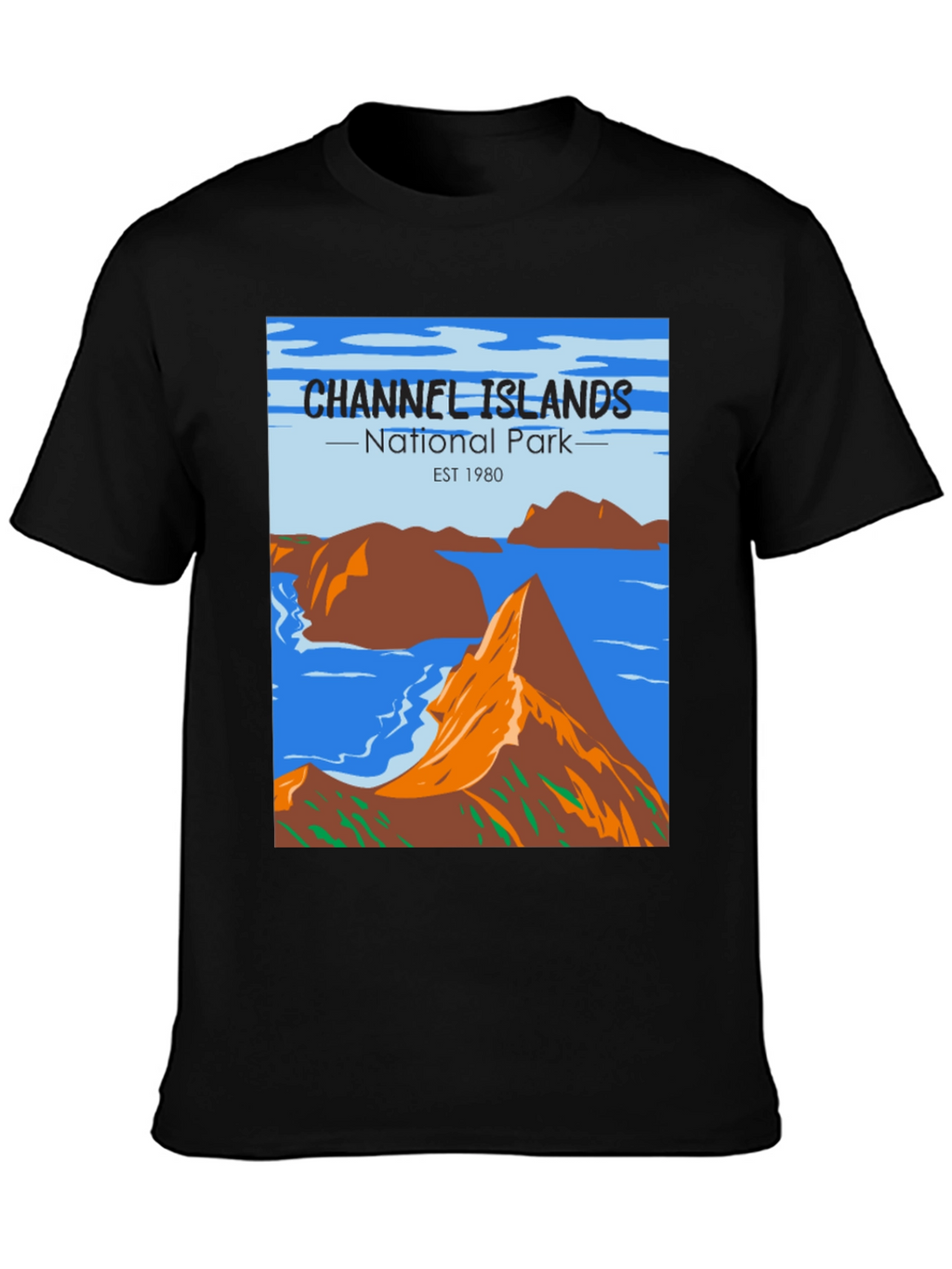 Channel Islands National Park Retro T-Shirt