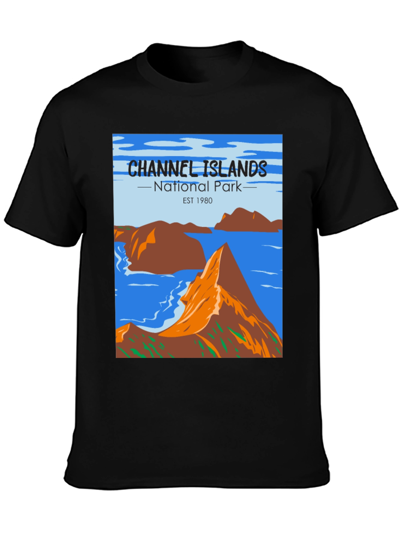 Channel Islands National Park Retro T-Shirt