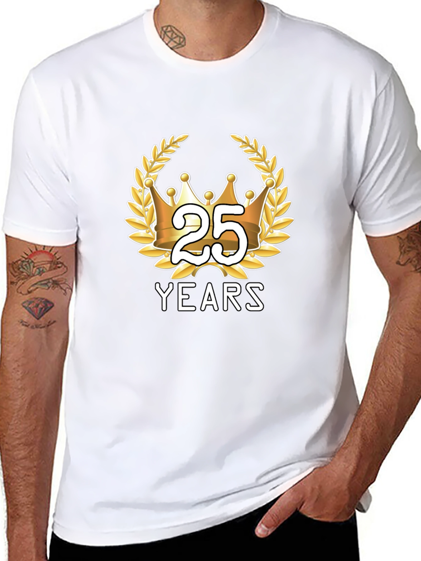 25th Anniversary Black T-Shirt