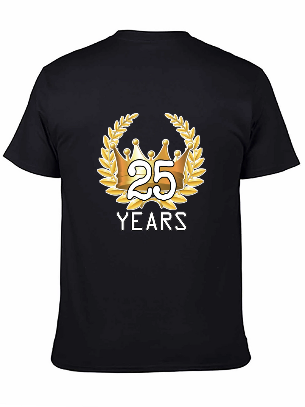 25th Anniversary Black T-Shirt