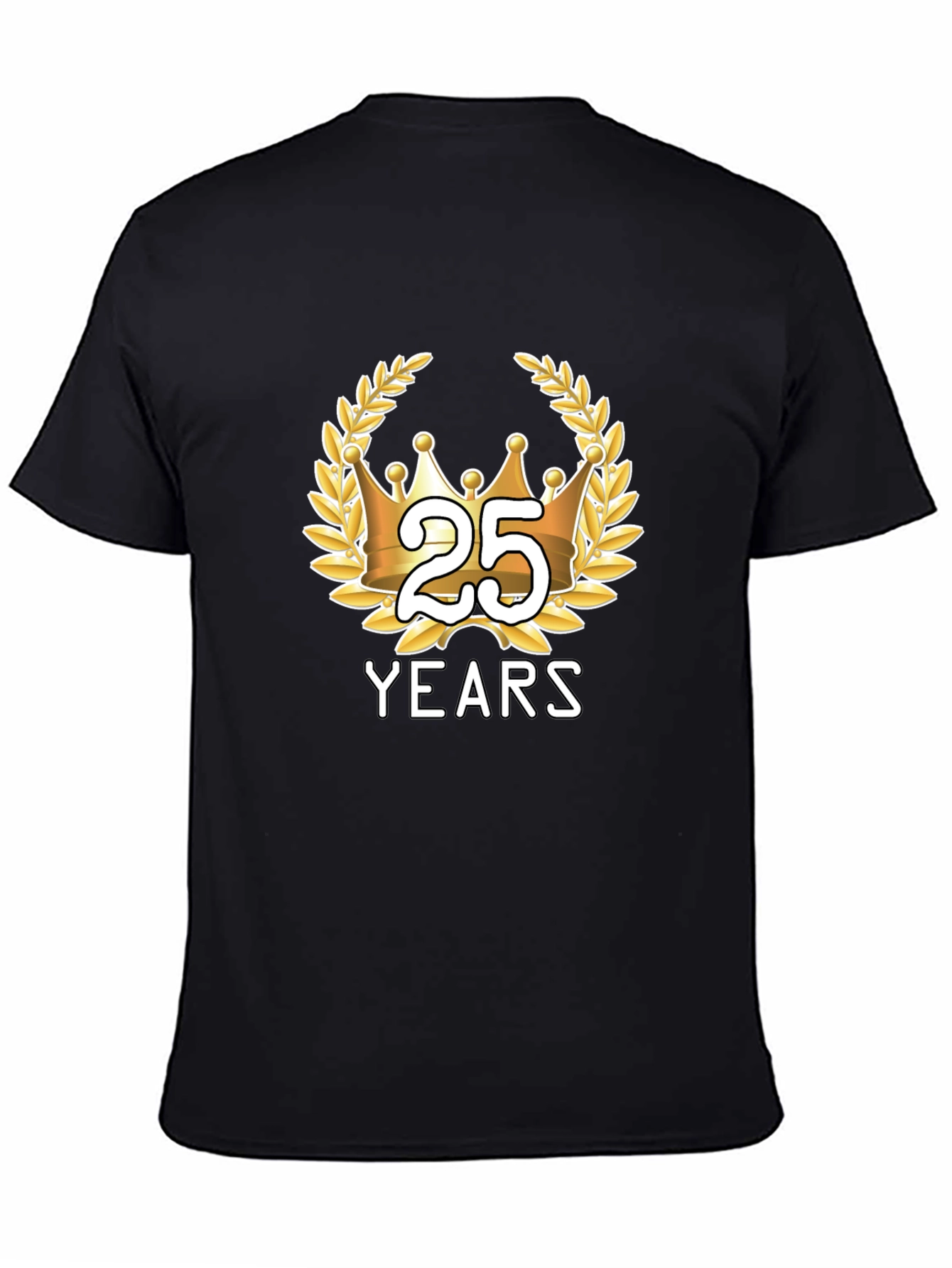 25th Anniversary Black T-Shirt