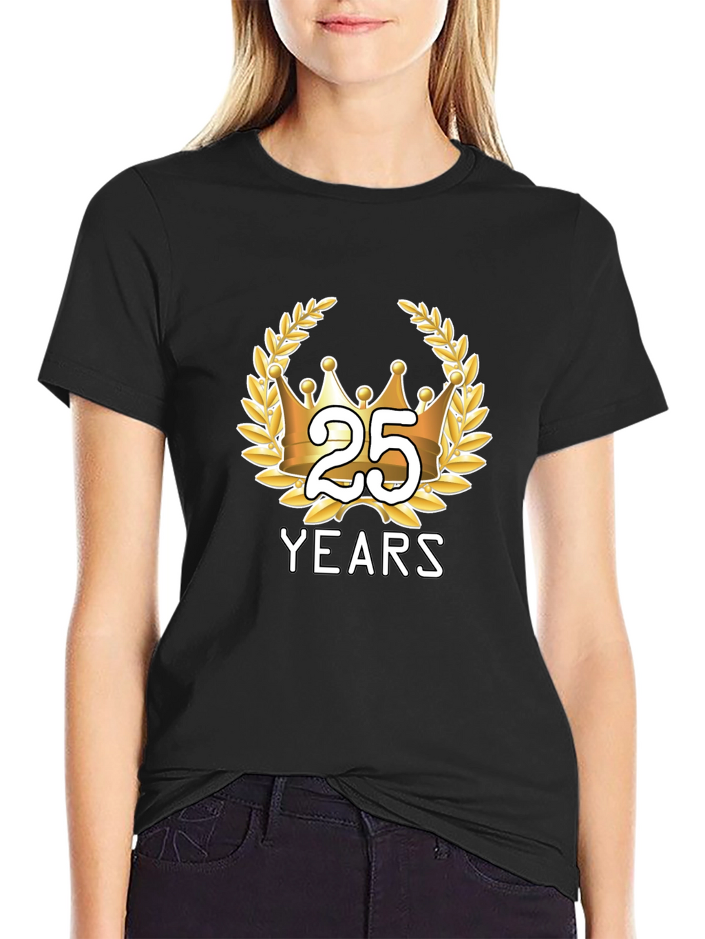 25th Anniversary Black T-Shirt