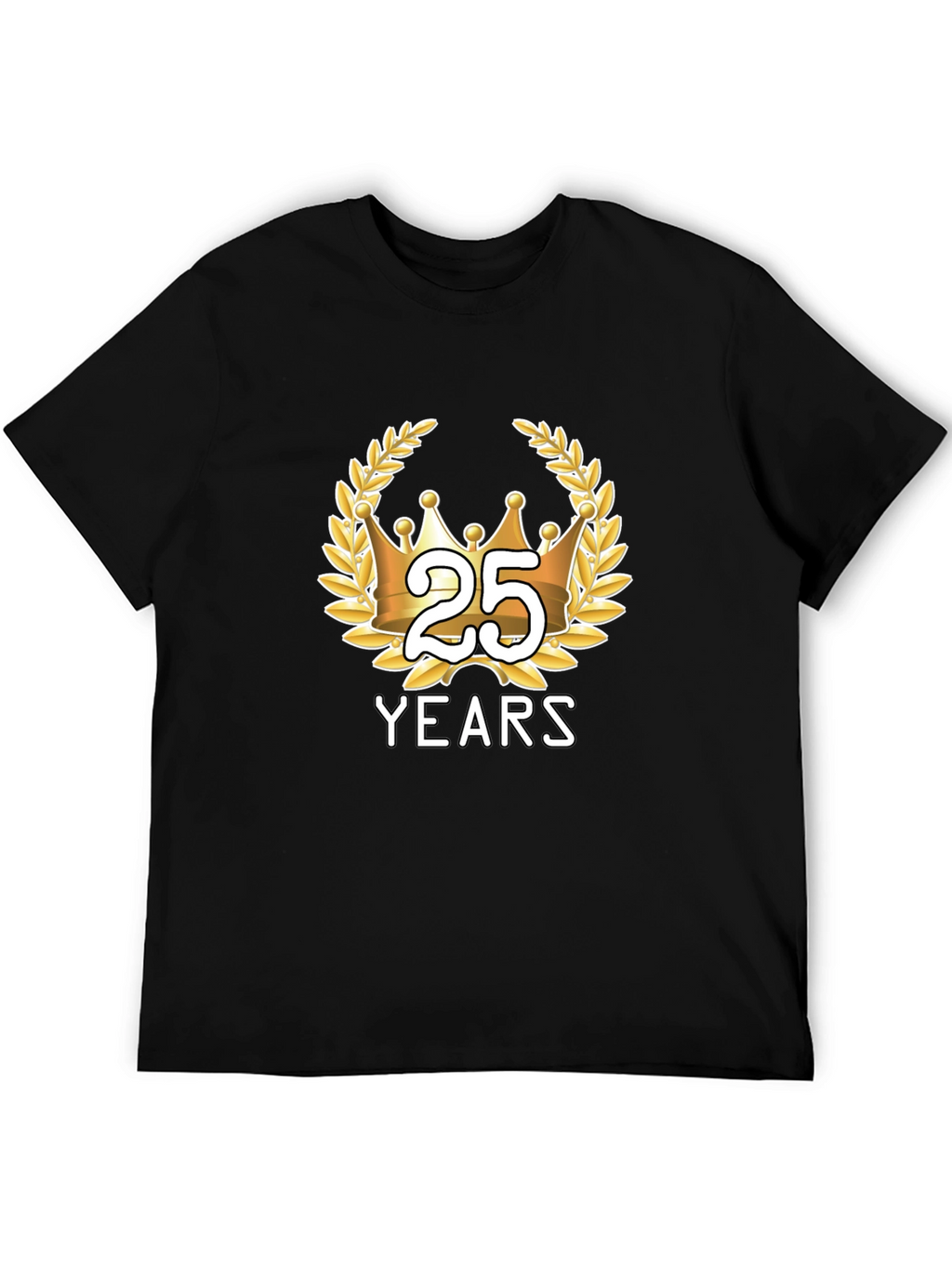 25th Anniversary Black T-Shirt