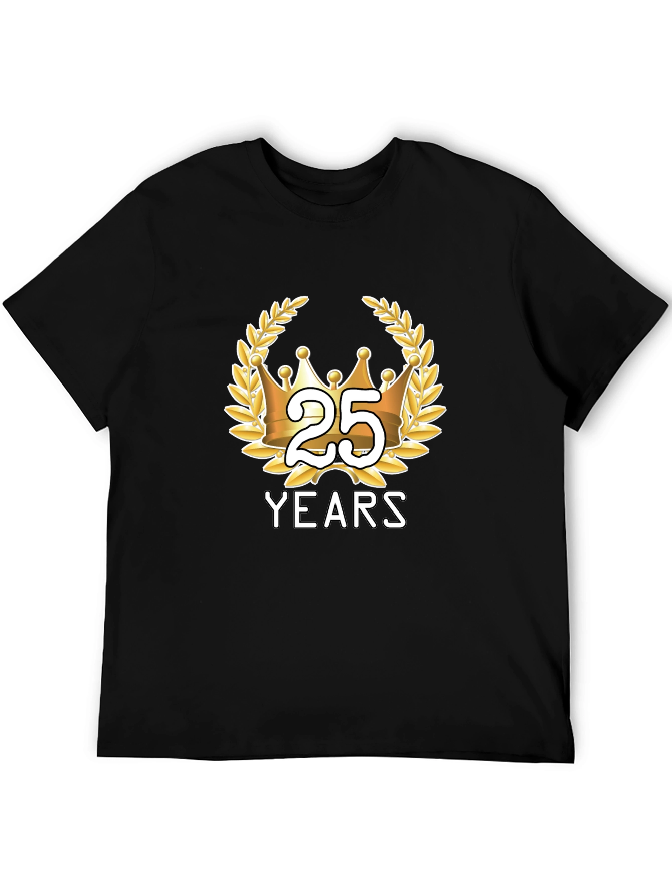 25th Anniversary Black T-Shirt