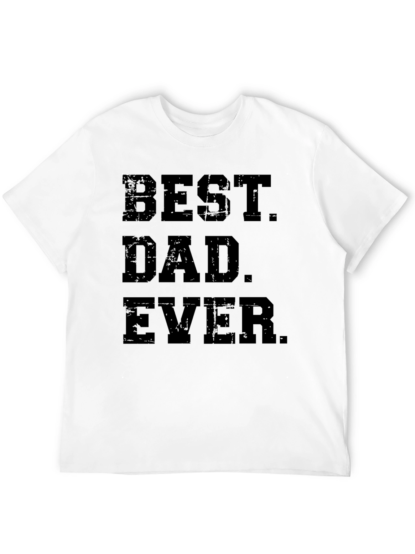 Best Dad Ever Black T-Shirt