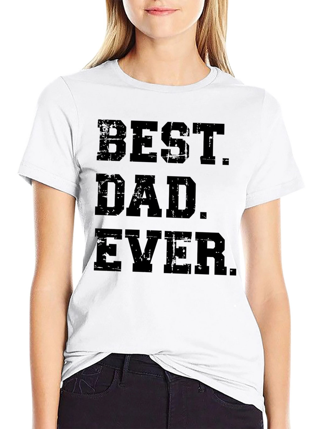 Best Dad Ever Black T-Shirt
