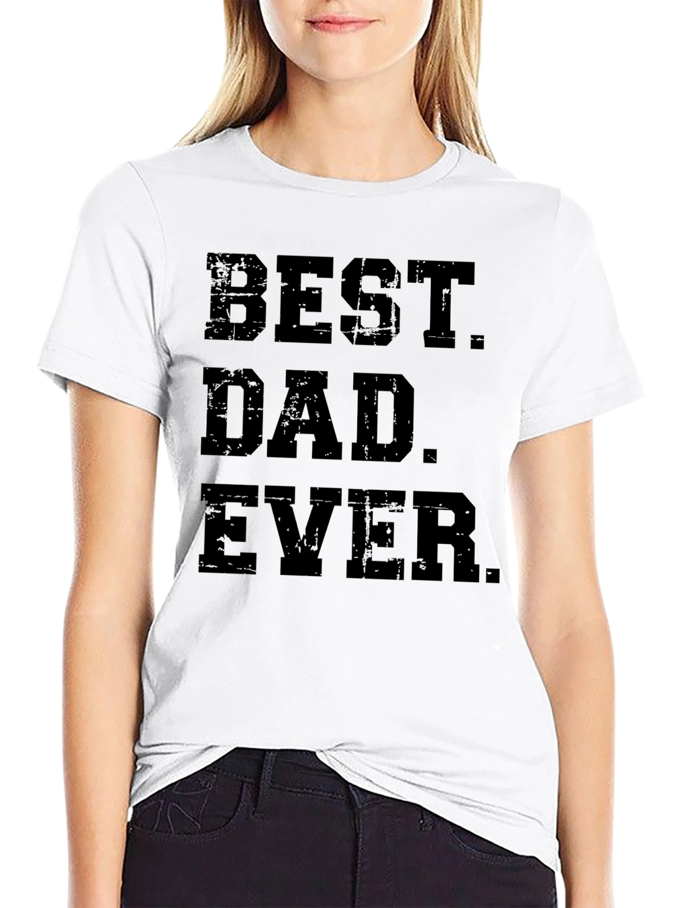 Best Dad Ever Black T-Shirt