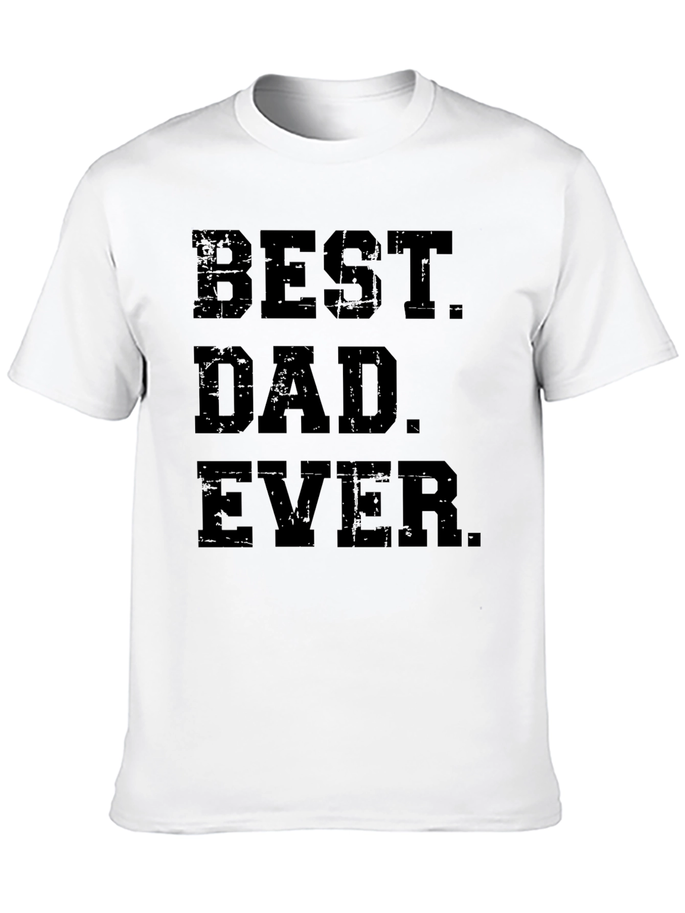 Best Dad Ever Black T-Shirt