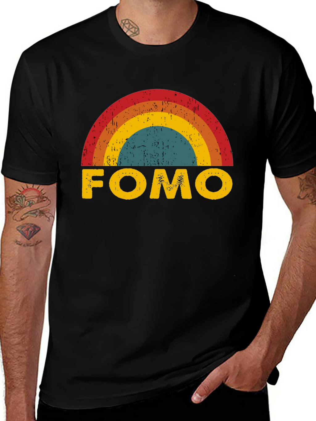 Retro FOMO T-Shirt - Fear of Missing Out Tee